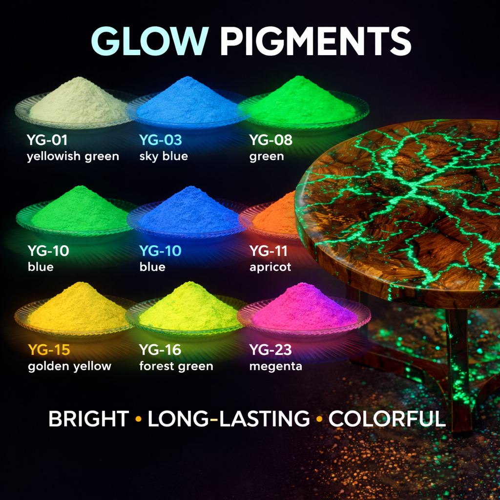 Флуоресцентни цветове/Фотолуминисцентен-Светещ пигмент Оцветители и пигменти Art, Home & Decor