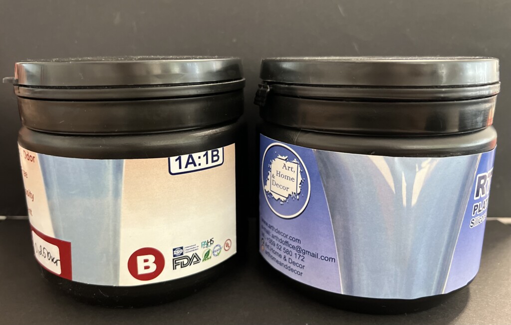 Силикон за молдове 0,500кг Епоксидни смоли Art, Home & Decor