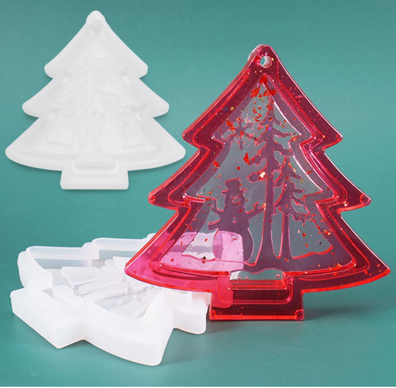 Силиконов молд/калъп Коледна елха Арт. №231210 Молдове и калъпи Art, Home & Decor 2 Силиконов молд/калъп Коледна елха Арт. №231210