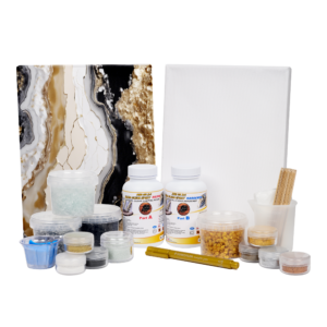 Начален сет с епоксидна смола “Геод” Епоксидни смоли Art, Home & Decor Начален сет с епоксидна смола "Геод"