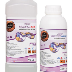 Епоксидна смола AHD30 Промопакет 3 Епоксидни смоли Art, Home & Decor 2 Епоксидна Смола AHD30 - Clear Epoxy - 15кг