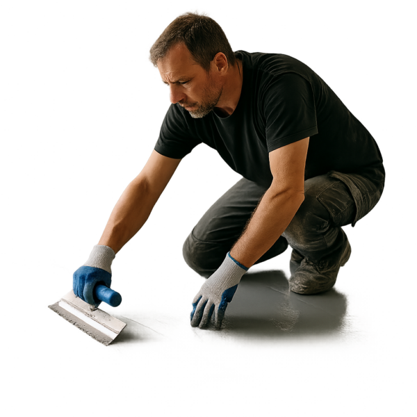 Саморазливна епоксидна смола за под Self-leveling Epoxy floor - Image 2