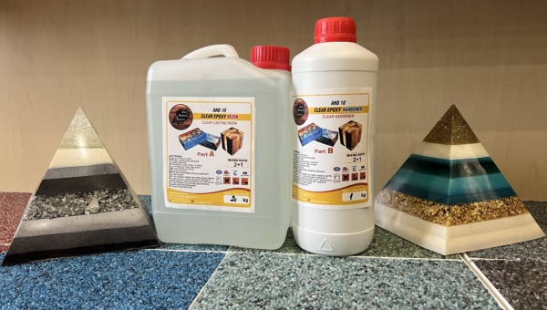 AHD10EPOXY RESIN-бързосъхнеща епоксидна смола, дебели отливки-3кг - Image 2