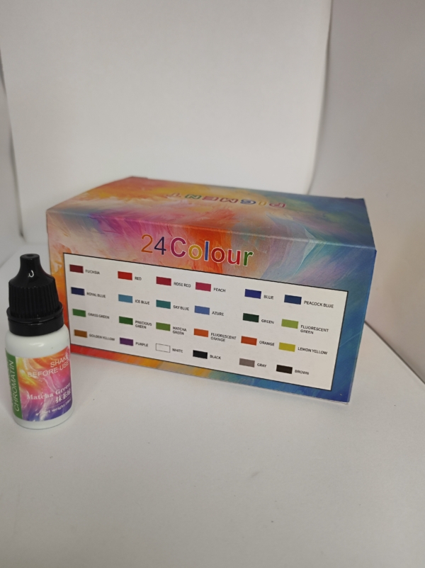 OPAQUE пигменти за смола - комплект 24 цвята x 10мл. - Image 2