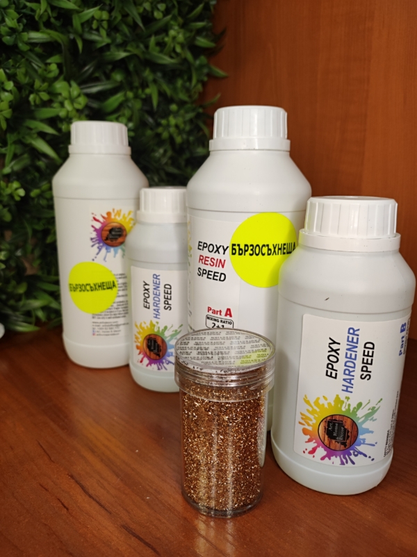 Промопакет Epoxy Speed 2 кг. + подарък нишки за вграждане/варак Неустоими оферти Art, Home & Decor