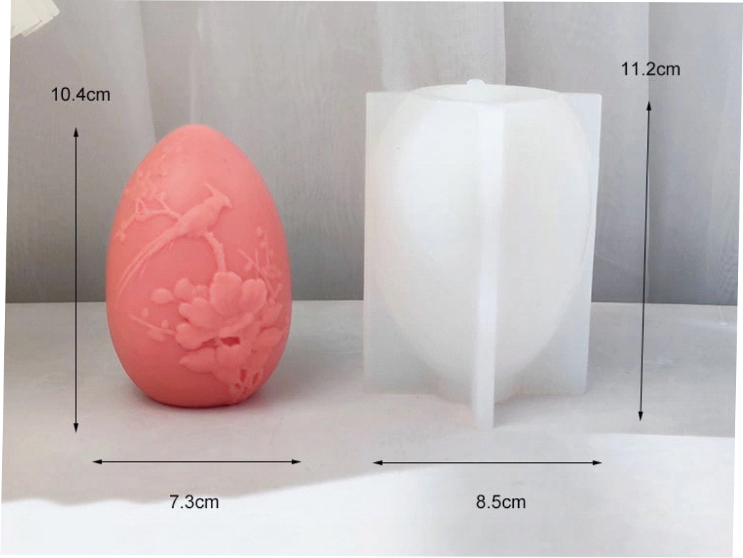 Силиконов молд/калъп яйце с релеф за восък и смола– Art.№ 251144 Материали за сапуни Art, Home & Decor 2 Силиконов молд/калъп яйце с релеф за восък и смола– Art.№ 251144
