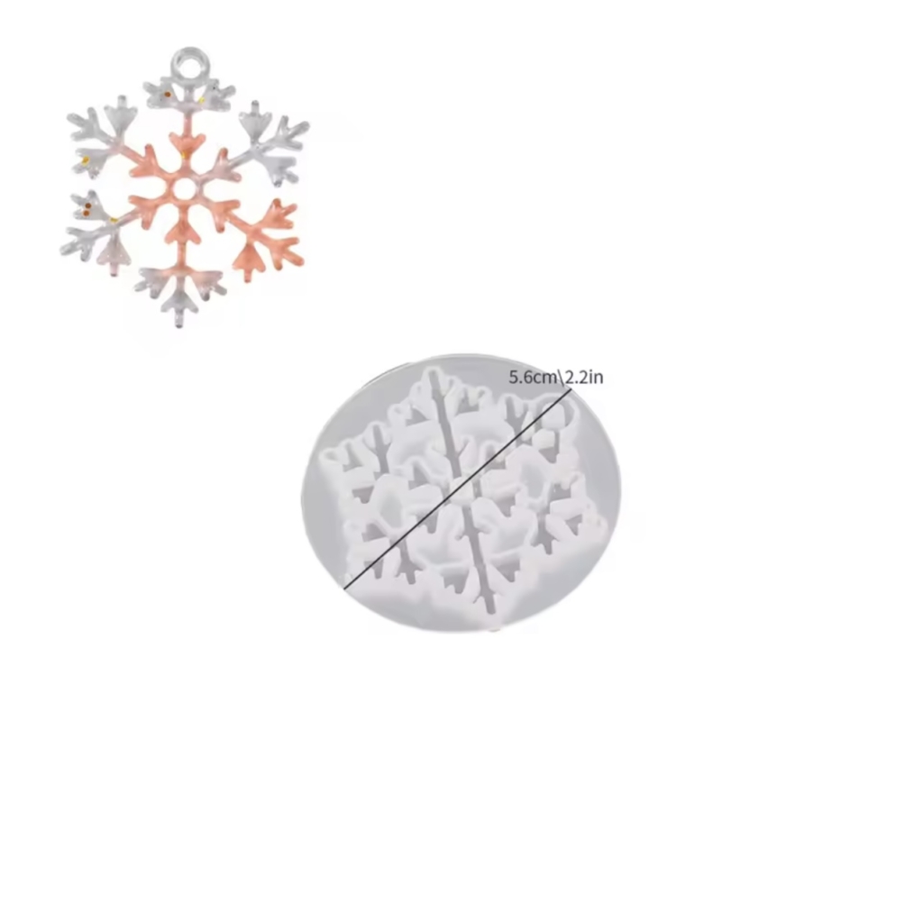 Силиконов молд/калъп –Снежинки Art.№251122 Молдове и калъпи Art, Home & Decor
