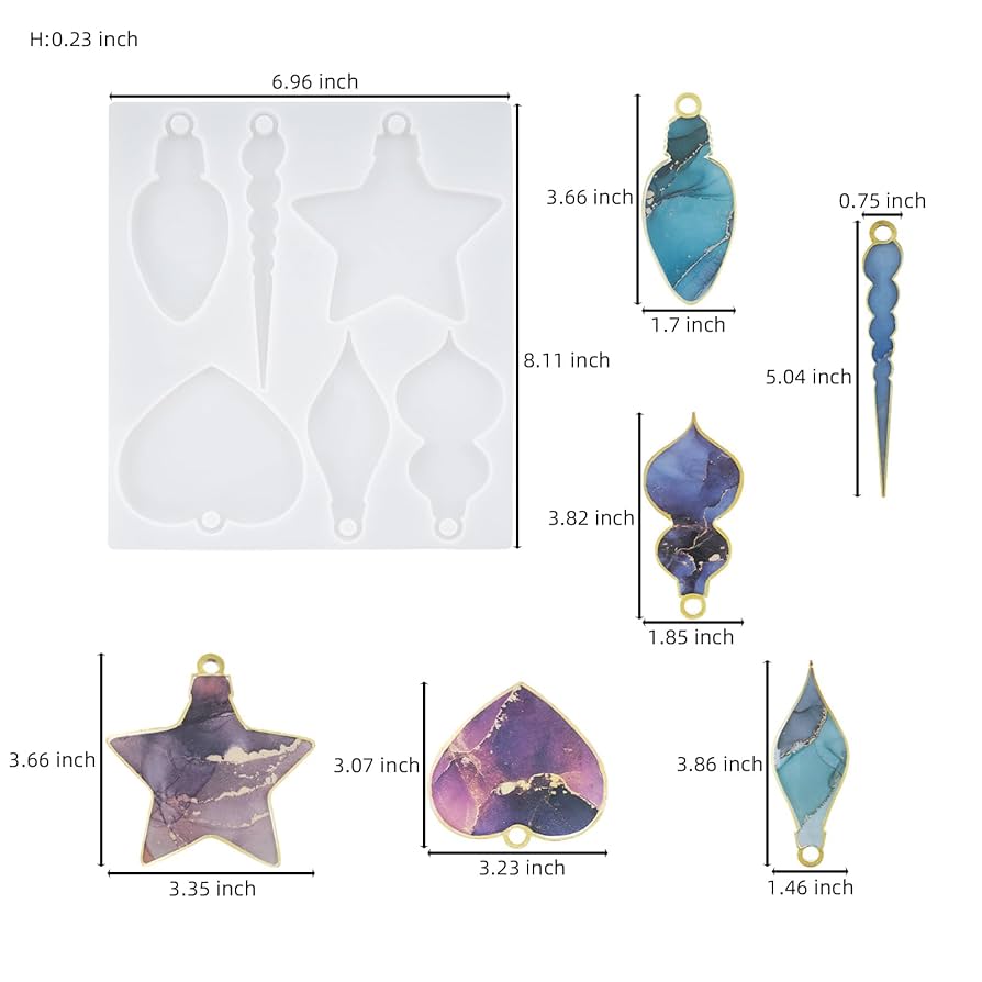 Силиконов молд/калъп –Коледни играчки Art.№251128 Молдове и калъпи Art, Home & Decor