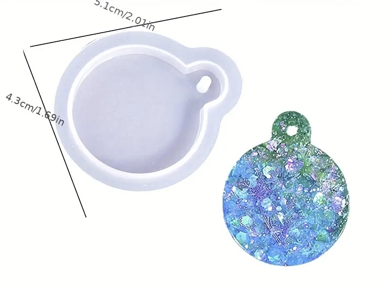 Силиконов молд/калъп –Коледна топка 5см  Art.№251130 Молдове и калъпи Art, Home & Decor