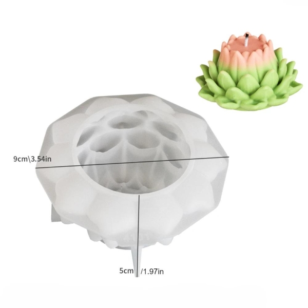 Silicone mold/cast - Succulent – Art. № 251150 Molds / Candle Molds Art, Home & Decor Silicone mold/cast - Succulent – Art. № 251150 Molds / Candle Molds Art, Home & Decor
