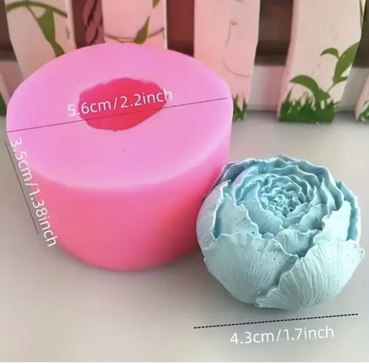 Силикон молд/калъп –Божур- Арт. № 251169 Материали за сапуни Art, Home & Decor 3 Силикон молд/калъп –Божур- Арт. № 251169 - Image 2