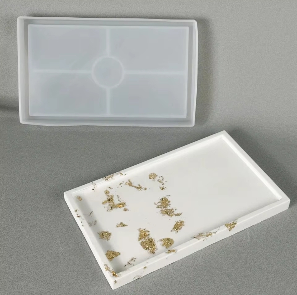 Правоъгълен силиконов молд за плато/поднос – Арт. №2511134 Молдове и калъпи Art, Home & Decor