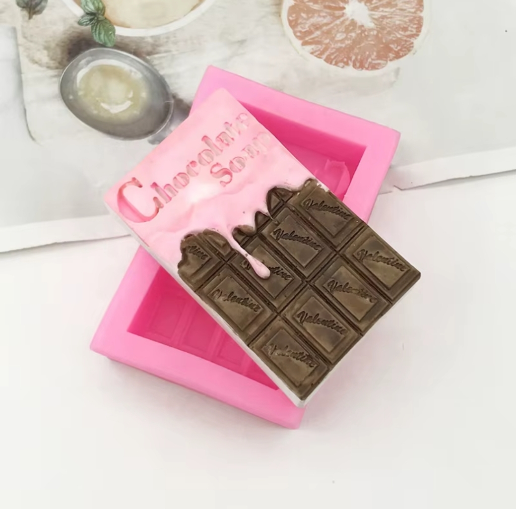 Силиконов молд за сапуни “Шоколад” – Арт. №2511234 Материали за сапуни Art, Home & Decor