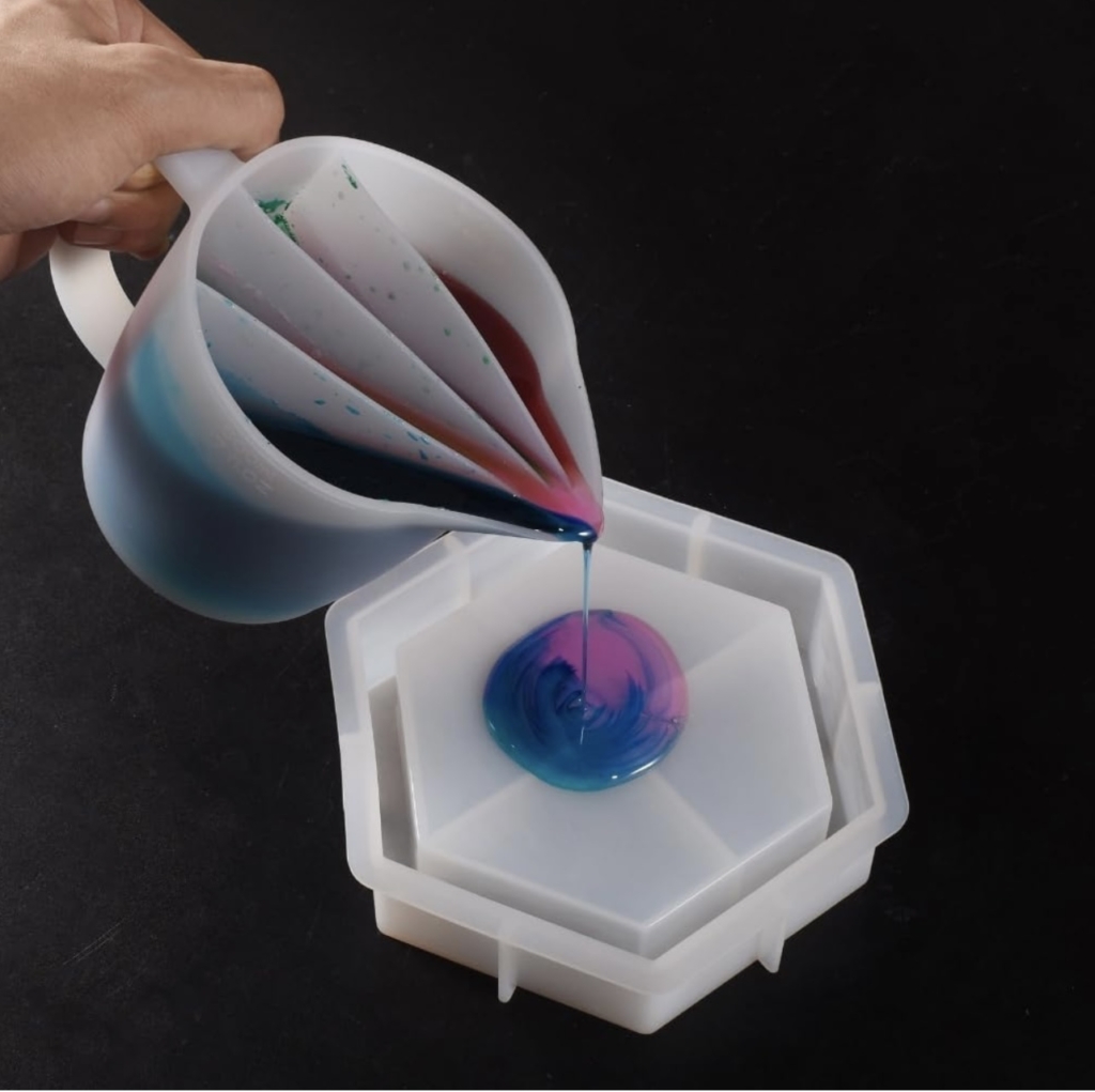 Силикон молд/калъп – чашка за преливане на смола– Арт. №251190 Молдове и калъпи Art, Home & Decor