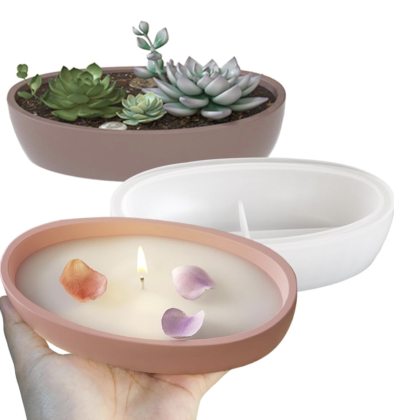 Силикон молд/калъп – Овален съд 15,1×9×3,5 см – Арт. №251192 Материали за свещи Art, Home & Decor 4 Силикон молд/калъп – Овален съд 15,1×9×3,5 см – Арт. №251192 - Image 3