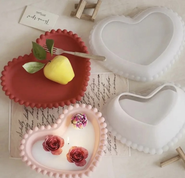 Silicone mold/mold – heart with border Art.№2511101 Molds / Molds for Epoxy Resin Art, Home & Decor Silicone mold/mold – heart with border Art.№2511101 Molds / Molds for Epoxy Resin Art, Home & Decor