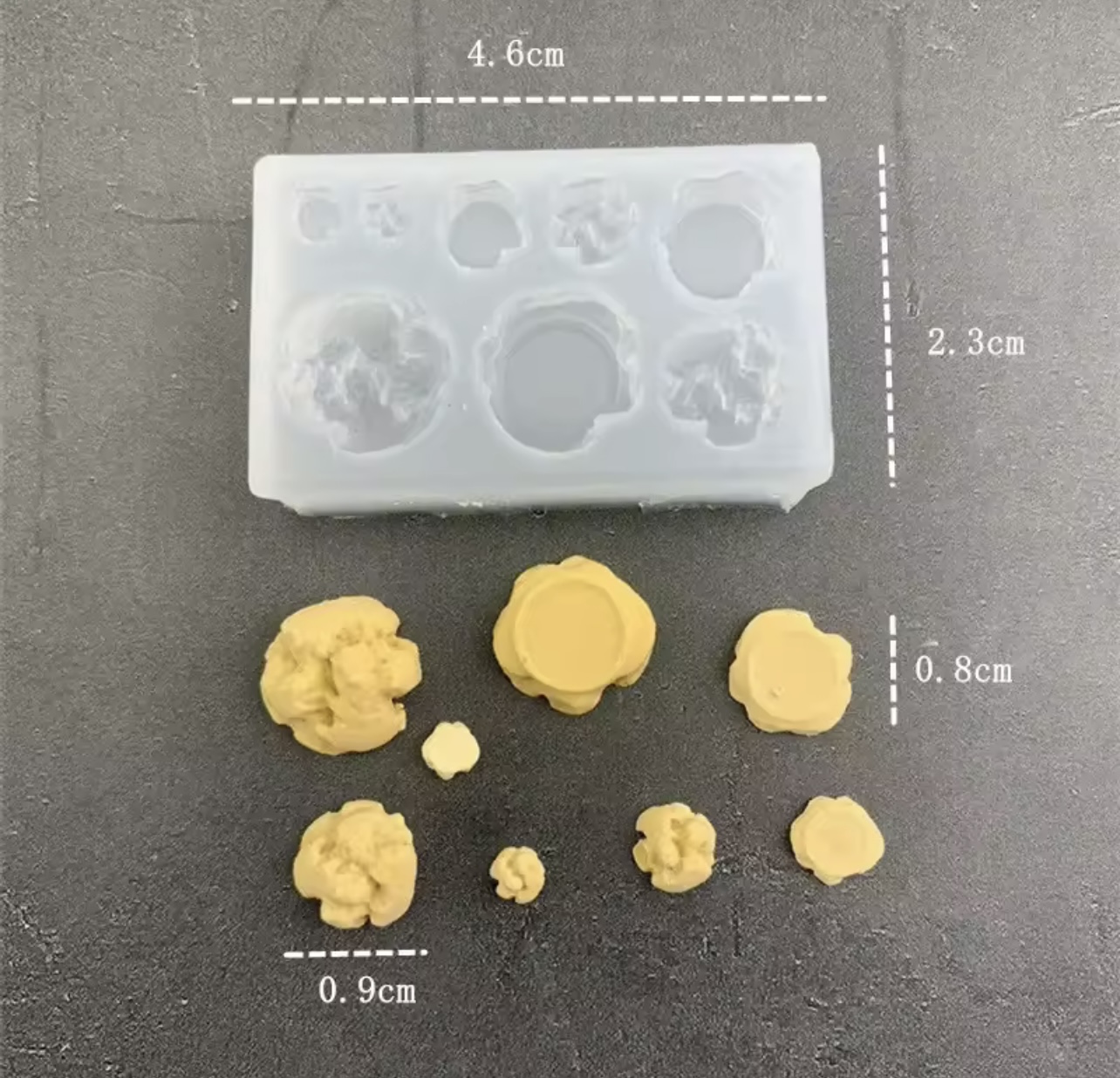 Мини силиконови молдове „Сладкиши-15молда в сет“-Арт. №2511242 Материали за свещи Art, Home & Decor 13 Мини силиконови молдове „Сладкиши-15молда в сет“-Арт. №2511242 - Image 12