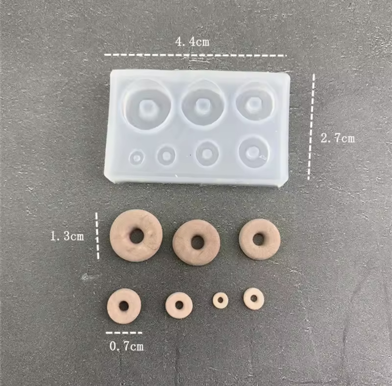 Мини силиконови молдове „Сладкиши-15молда в сет“-Арт. №2511242 Материали за свещи Art, Home & Decor 10 Мини силиконови молдове „Сладкиши-15молда в сет“-Арт. №2511242 - Image 9