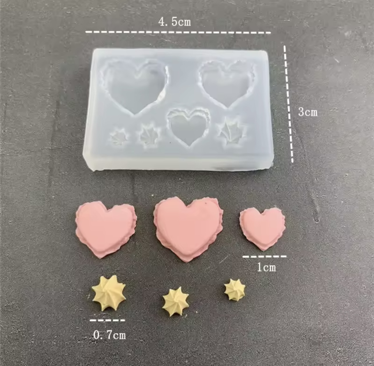 Мини силиконови молдове „Сладкиши-15молда в сет“-Арт. №2511242 Материали за свещи Art, Home & Decor 6 Мини силиконови молдове „Сладкиши-15молда в сет“-Арт. №2511242 - Image 5