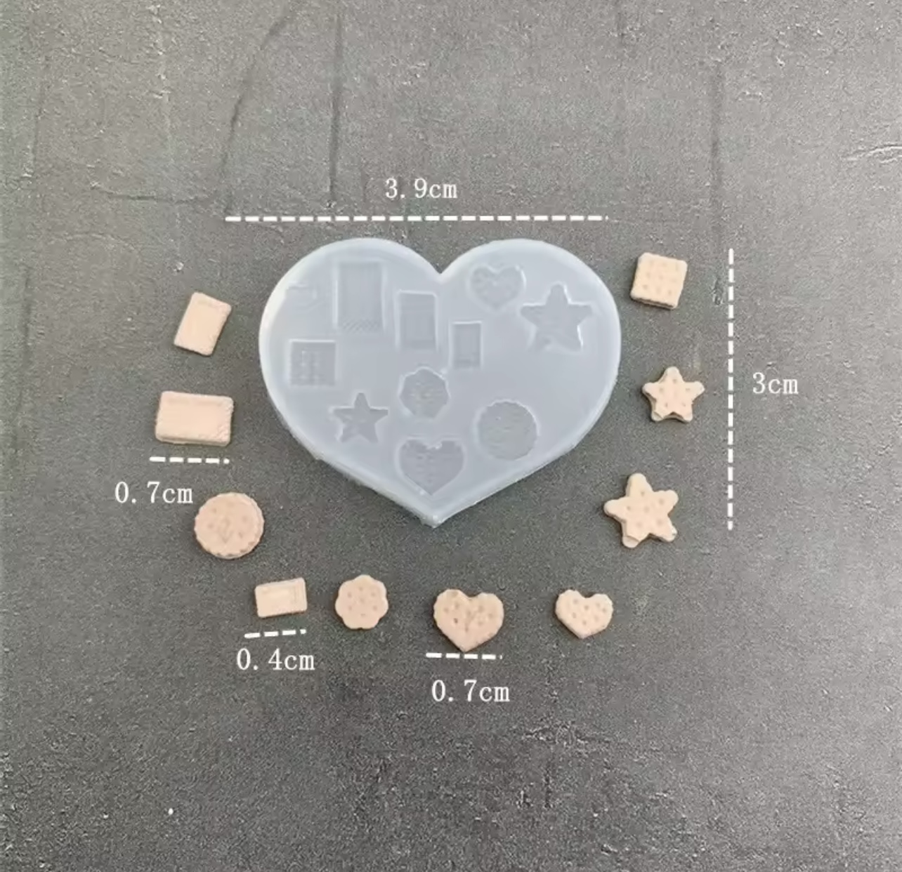Мини силиконови молдове „Сладкиши-15молда в сет“-Арт. №2511242 Материали за свещи Art, Home & Decor 9 Мини силиконови молдове „Сладкиши-15молда в сет“-Арт. №2511242 - Image 8
