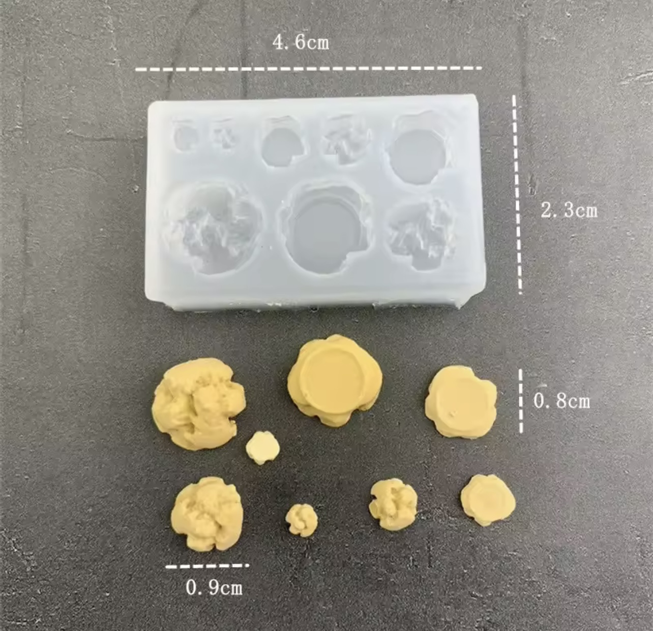Мини силиконови молдове „Сладкиши-15молда в сет“-Арт. №2511242 Материали за свещи Art, Home & Decor 14 Мини силиконови молдове „Сладкиши-15молда в сет“-Арт. №2511242 - Image 13