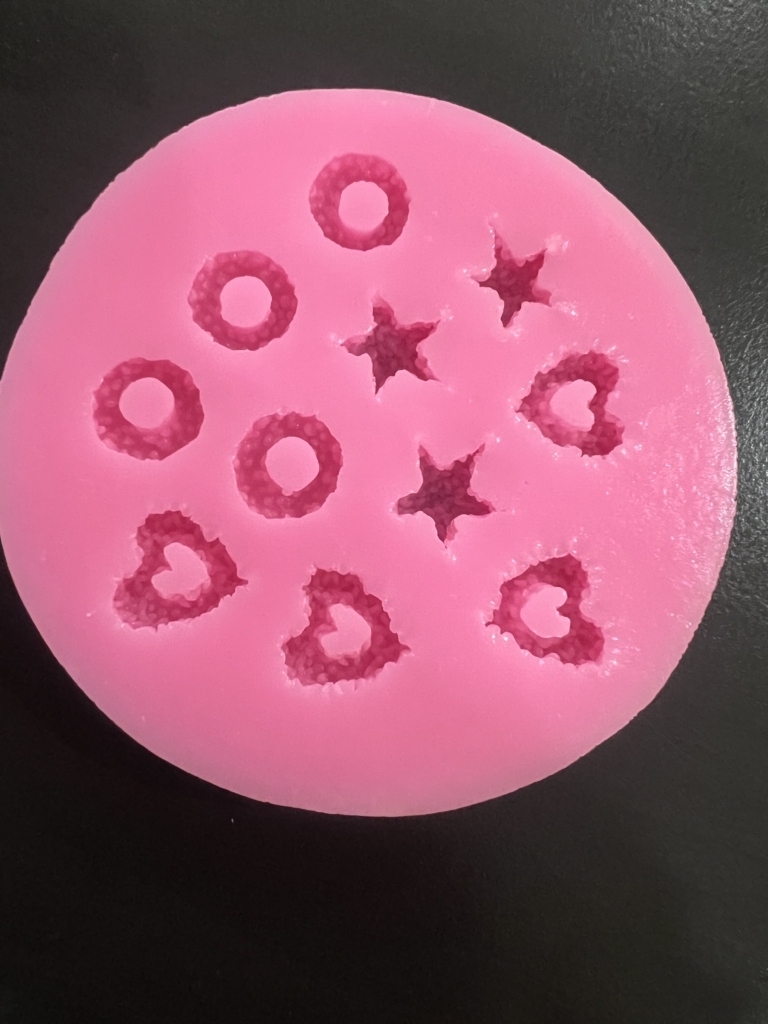 Силиконов молд„Бисквитки сърца,звездички понички–миниАрт.№2511255 Материали за свещи Art, Home & Decor