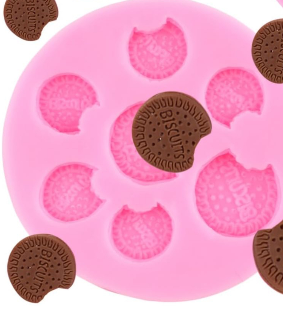 Силиконов молд “Отхапани бисквитки” – мини форми-Арт. №2511261 Некатегоризирани Art, Home & Decor