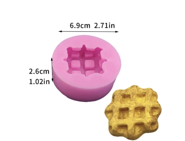 Silicone mold waffle Art.№2511233 Soap casting molds Art, Home & Decor Silicone mold waffle Art.№2511233 Soap casting molds Art, Home & Decor