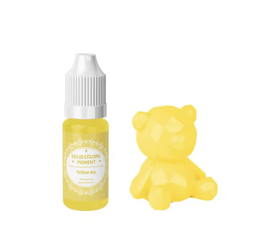 Yellow – Жълт течен оцветител Оцветители и пигменти Art, Home & Decor