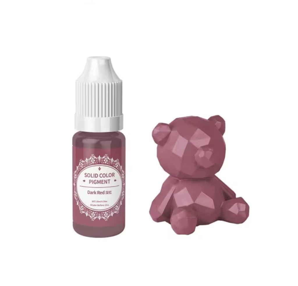 DARK RED Наситено тъмно червен течен оцветител Оцветители и пигменти Art, Home & Decor