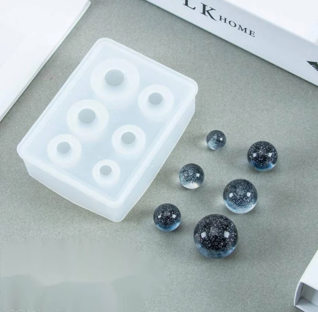 Силиконов молд за сферични отливки 6бр. – Арт. №2511193 Молдове и калъпи Art, Home & Decor