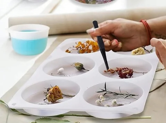 Силиконов молд кръгли подложки за чаши, 6 бр. – Арт.№ 2511208 Молдове и калъпи Art, Home & Decor 5 Силиконов молд кръгли подложки за чаши, 6 бр. – Арт.№ 2511208 - Image 4