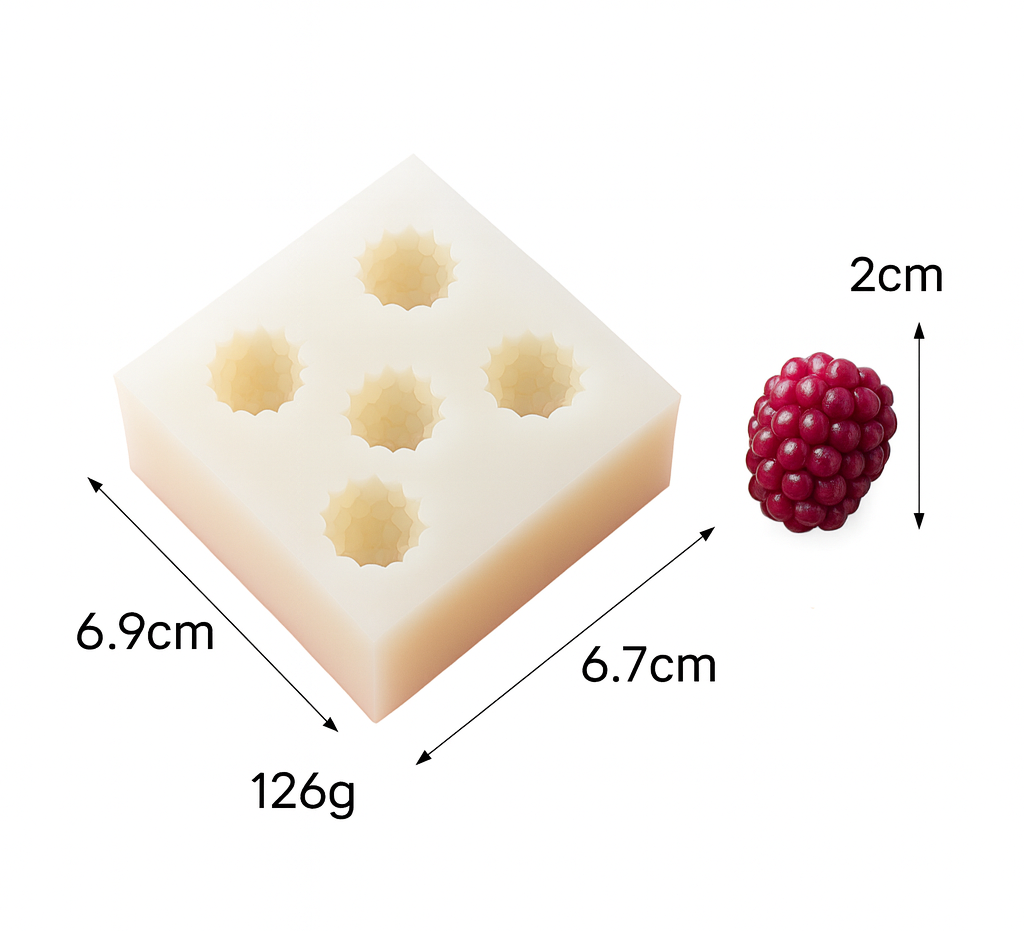 Силиконов молд „Черница“Art.№2511241 Материали за сапуни Art, Home & Decor