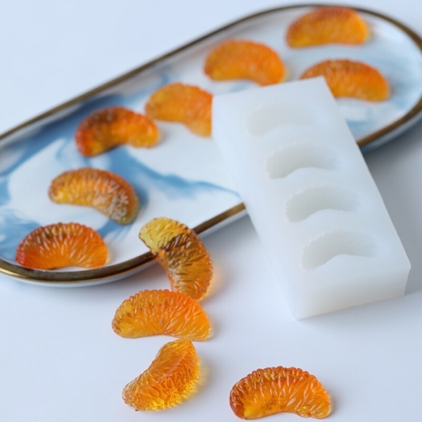 Silicone mold for mandarin slices - Art.№2511253 Molds / Candle Molds Art, Home & Decor Silicone mold for mandarin slices - Art.№2511253 Molds / Candle Molds Art, Home & Decor