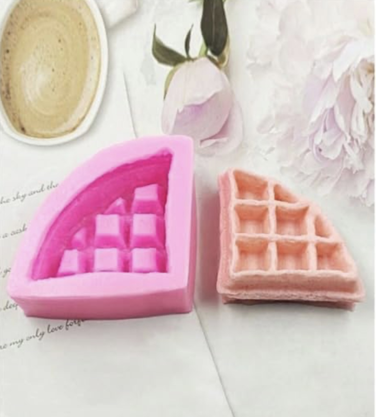 Силиконов молд за триъгална гофрета- Art.№2511248 Материали за сапуни Art, Home & Decor 2 Силиконов молд за триъгална гофрета- Art.№2511248