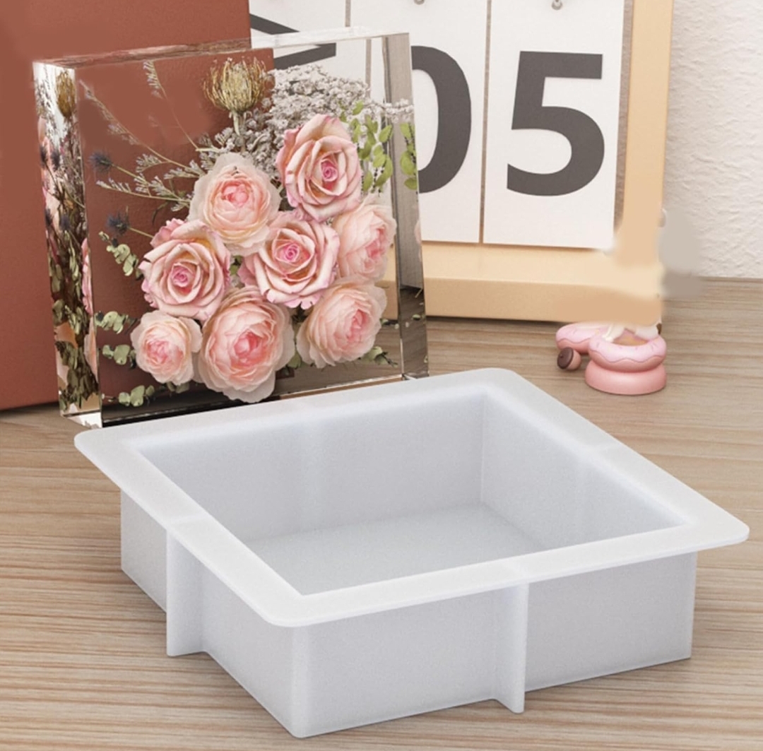 Квадратен силиконов молд с дървена конструкция – Арт. № 2511210 Молдове и калъпи Art, Home & Decor 2 Квадратен силиконов молд с дървена конструкция - Арт. № 2511210