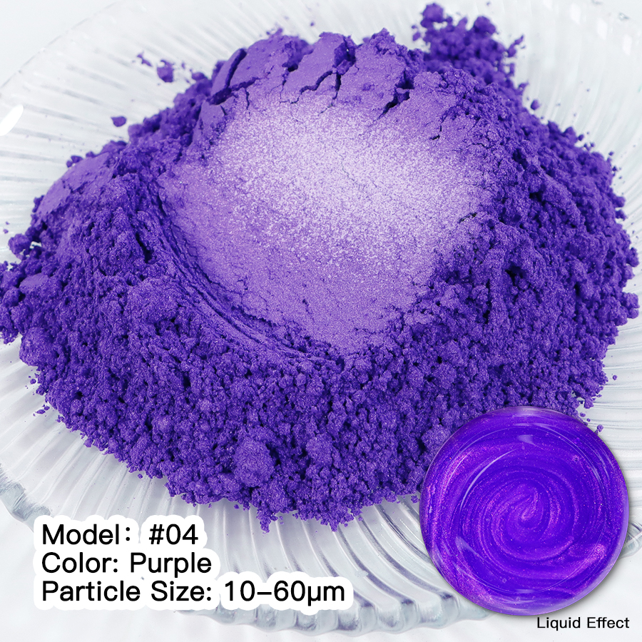 Мика Пигмент PURPLE #04 Прахообразни МИКА пигменти Art, Home & Decor