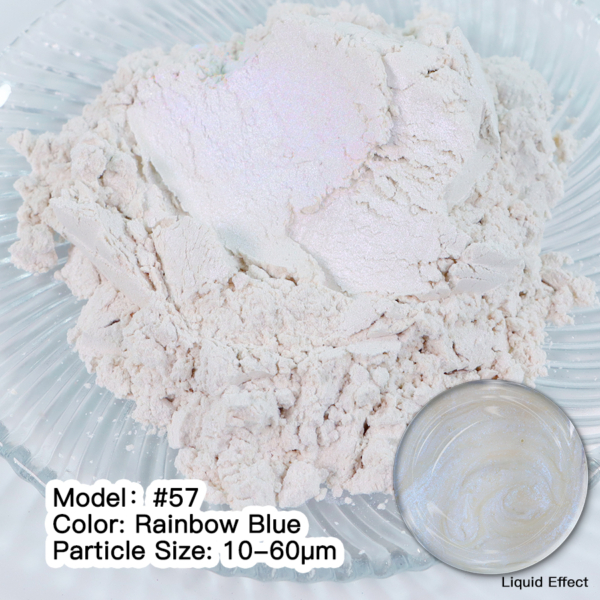 Мика Пигмент RAINBOW BLUE #57