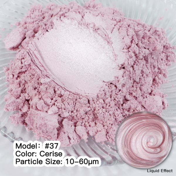 Мика Пигмент CERISE  #37 Прахообразни МИКА пигменти Art, Home & Decor