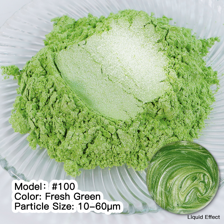 Мика Пигмент FRESH GREEN #100 Оцветители и пигменти Art, Home & Decor
