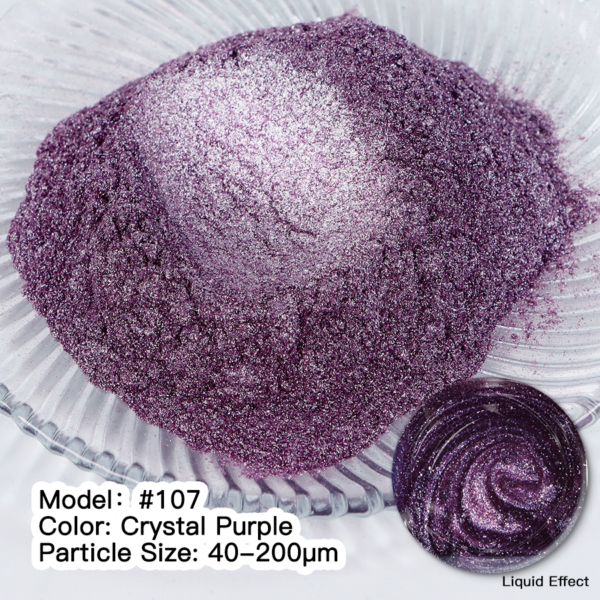 Mica Pigment CRYSTAL PURPLE #107 Powdered MICA pigments Art, Home & Decor Mica Pigment CRYSTAL PURPLE #107 Powdered MICA pigments Art, Home & Decor