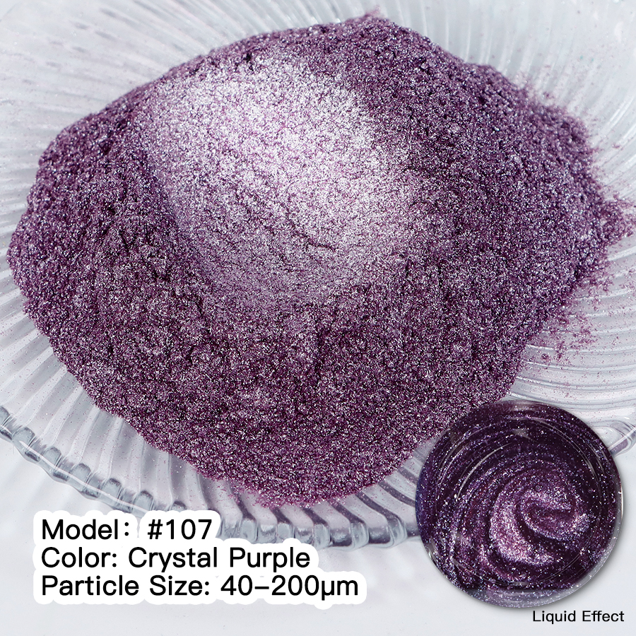 Мика Пигмент CRYSTAL PURPLE #107 Прахообразни МИКА пигменти Art, Home & Decor