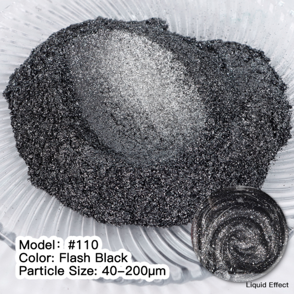 Mica Pigment FLASH BLACK #110 Powdered MICA pigments Art, Home & Decor Mica Pigment FLASH BLACK #110 Powdered MICA pigments Art, Home & Decor