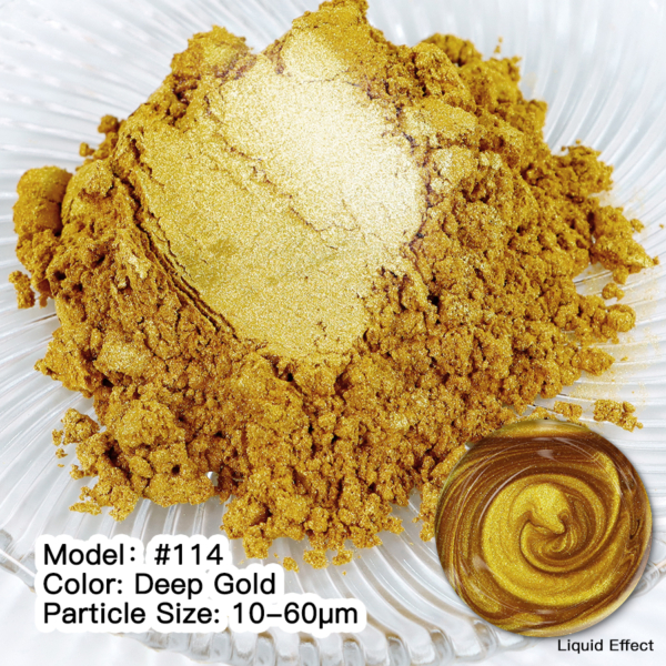 Mica Pigment DEEP GOLD #114 Powdered MICA pigments Art, Home & Decor Mica Pigment DEEP GOLD #114 Powdered MICA pigments Art, Home & Decor