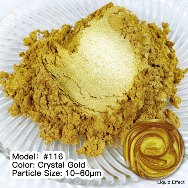 Mica Pigment CRYSTAL GOLD #116 Powdered MICA pigments Art, Home & Decor Mica Pigment CRYSTAL GOLD #116 Powdered MICA pigments Art, Home & Decor