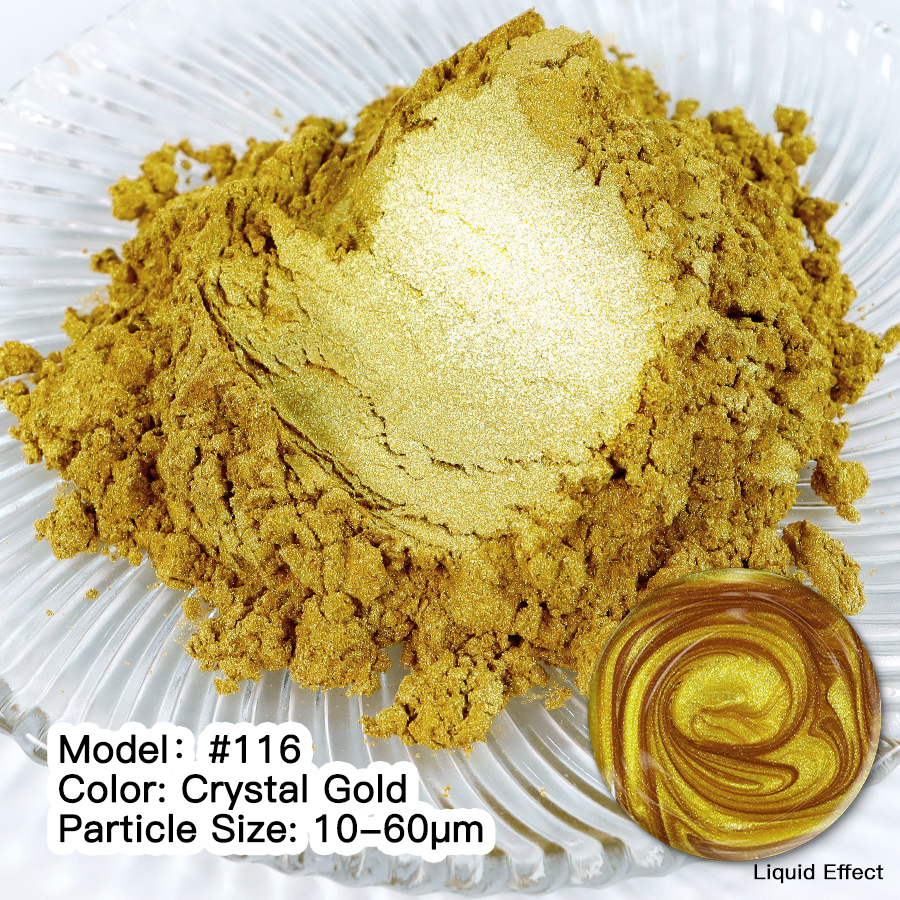 Мика Пигмент CRYSTAL GOLD #116 Оцветители и пигменти Art, Home & Decor