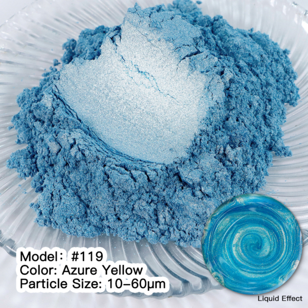 Mica Pigment AZURE YELLOW #119 Powdered MICA pigments Art, Home & Decor Mica Pigment AZURE YELLOW #119 Powdered MICA pigments Art, Home & Decor