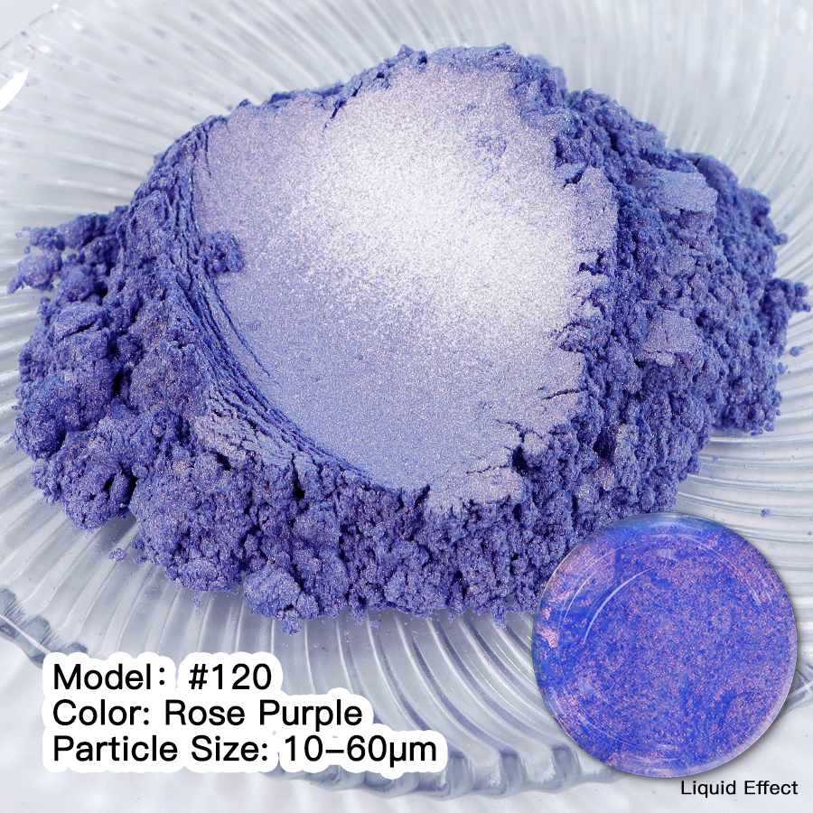 Мика Пигмент ROSE PURPLE #120 Прахообразни МИКА пигменти Art, Home & Decor