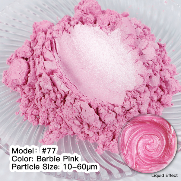 Мика Пигмент BARBIE PINK # 77 Прахообразни МИКА пигменти Art, Home & Decor
