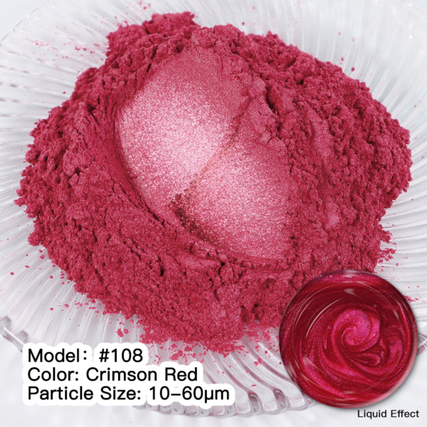 Мика Пигмент CRIMSON RED # 108 Прахообразни МИКА пигменти Art, Home & Decor Мика Пигмент CRIMSON RED # 108 Прахообразни МИКА пигменти Art, Home & Decor